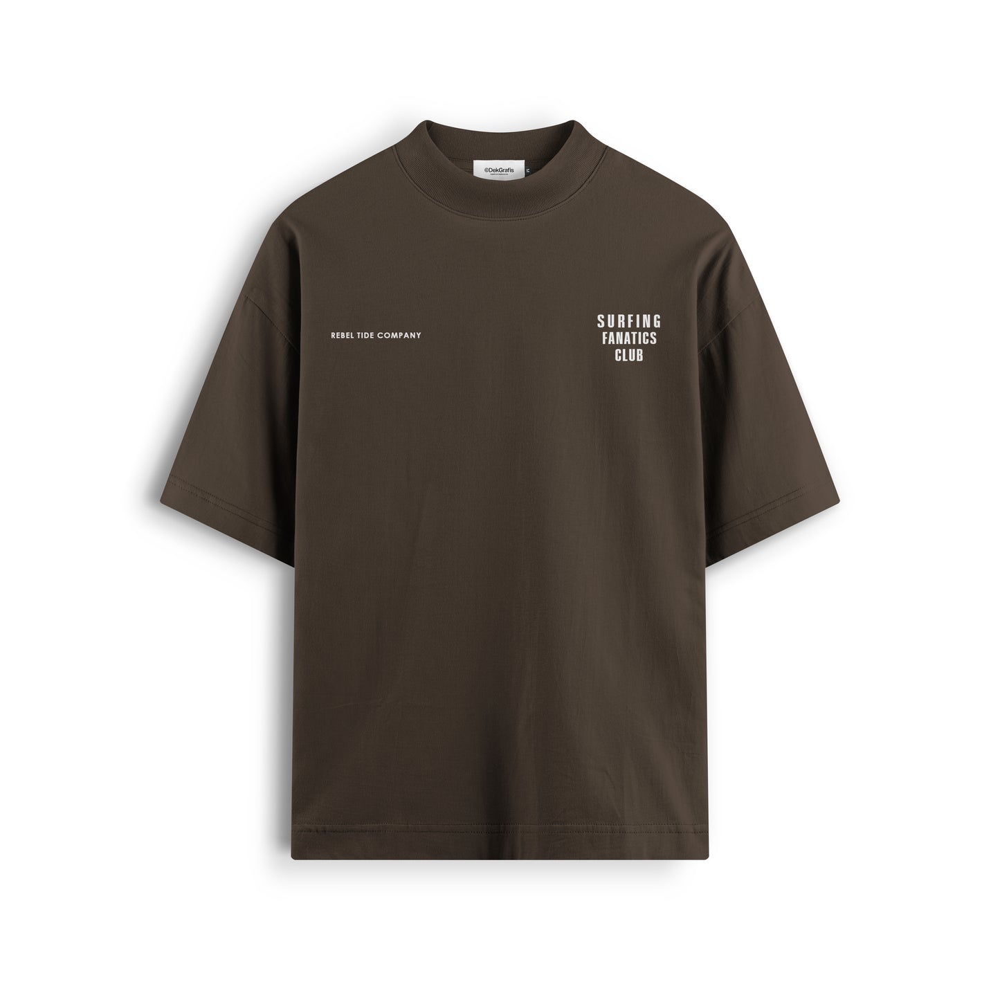 Oversized T-Shirt - CLUB Brown | 25% OFF