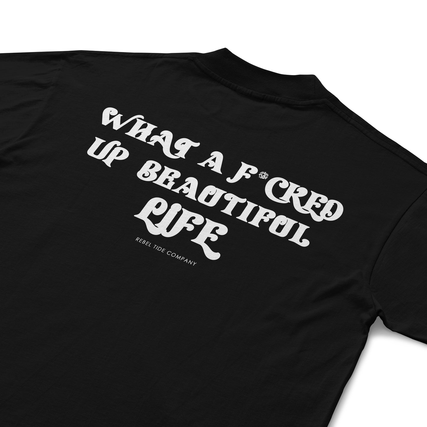 Oversized T-Shirt - F*CKED Black | 25% OFF