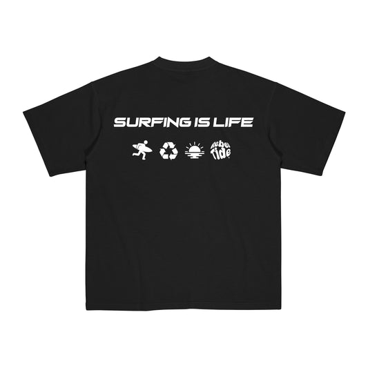 IS LIFE Oversized-T-Shirt