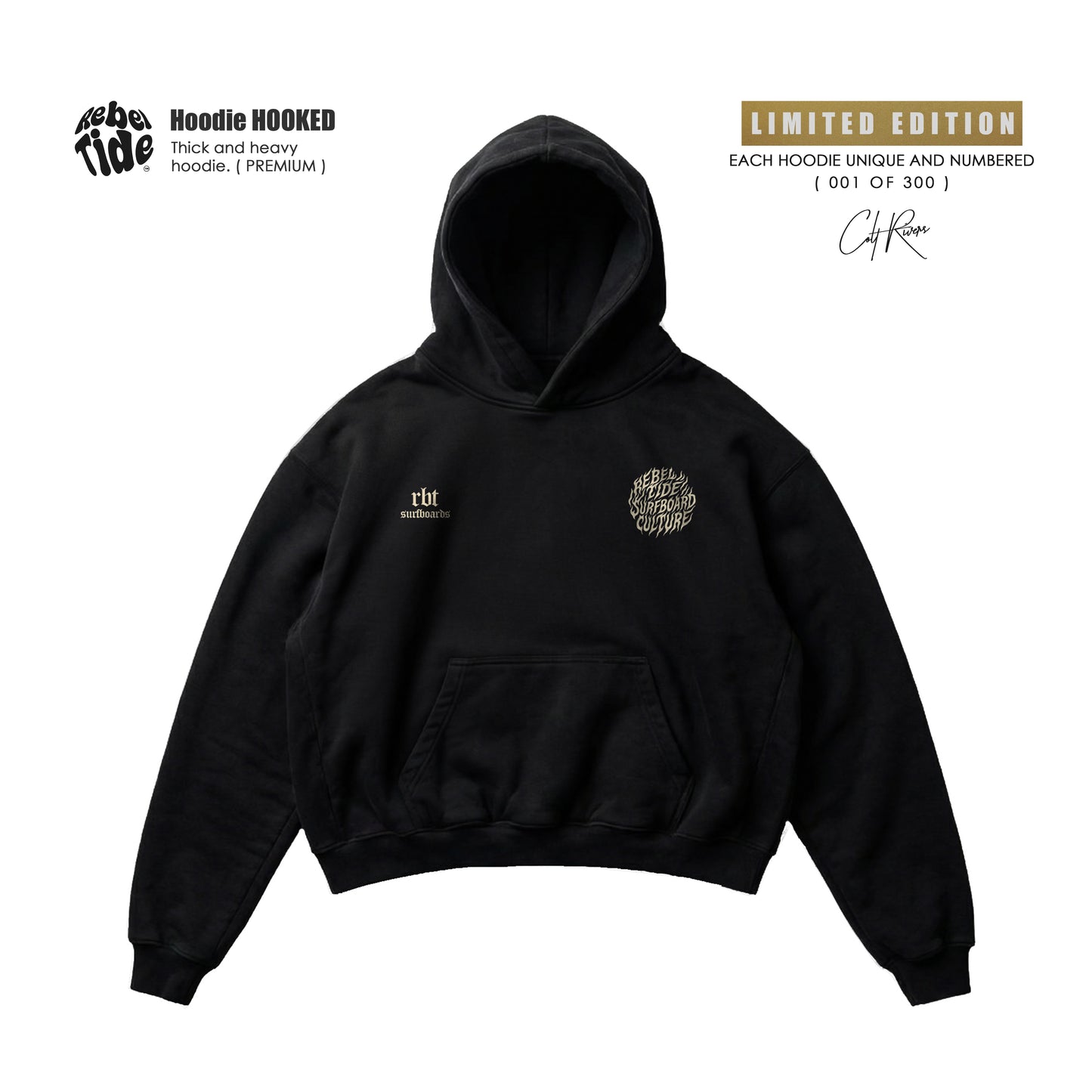 HOOKED Hoodie Premium