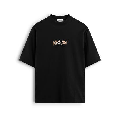 Oversized T-Shirt - SPRAY Black | 25% OFF