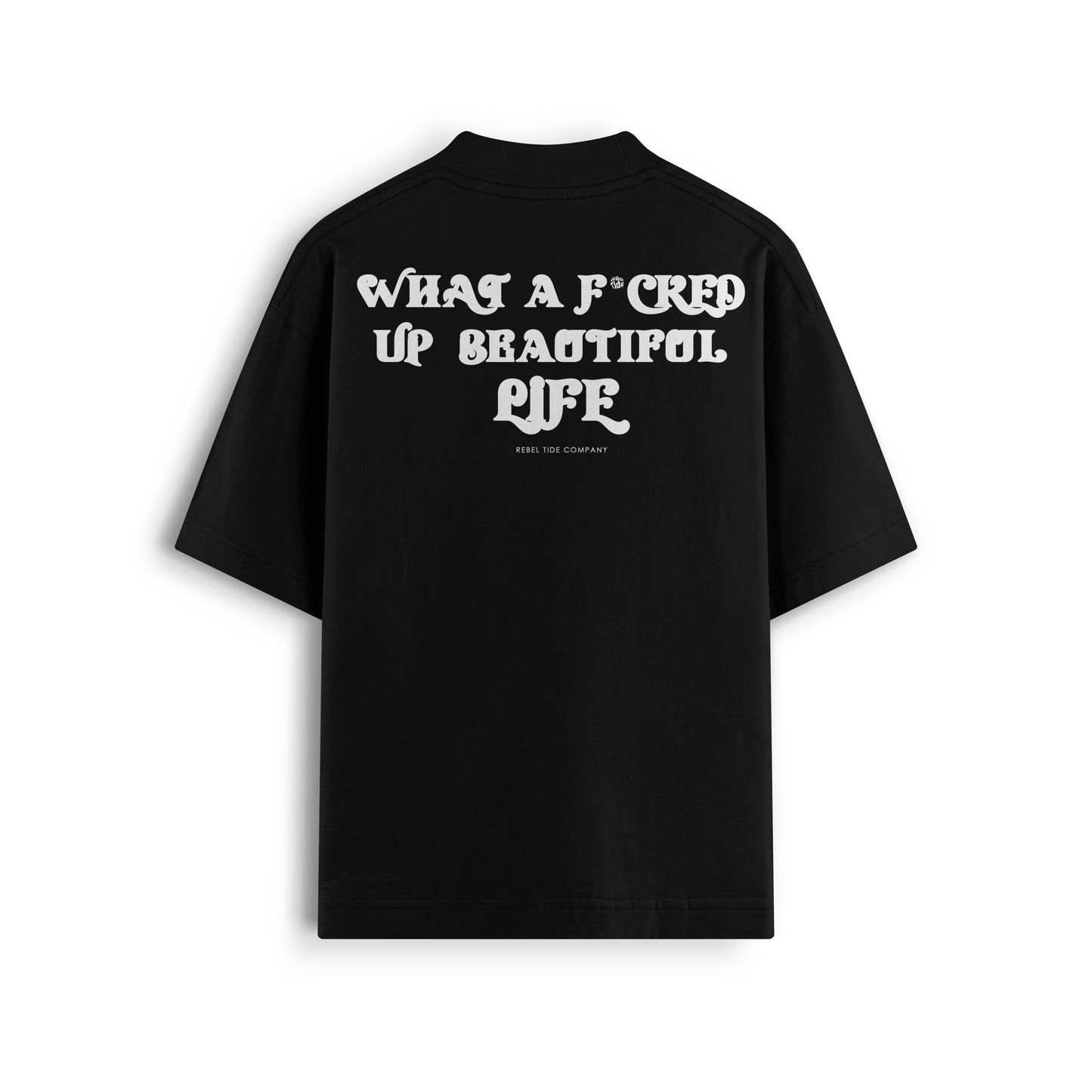 Oversized T-Shirt - F*CKED Black | 25% OFF