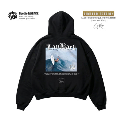 LAYBACK Hoodie Premium - Collab COLT RIVERS
