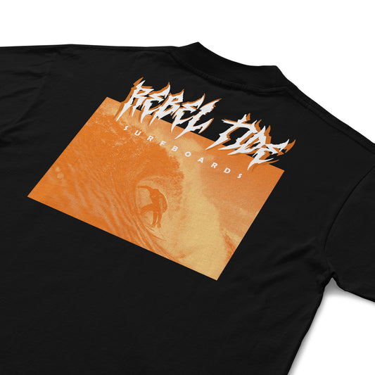 Oversized T-Shirt - SPRAY Black [50%OFF]