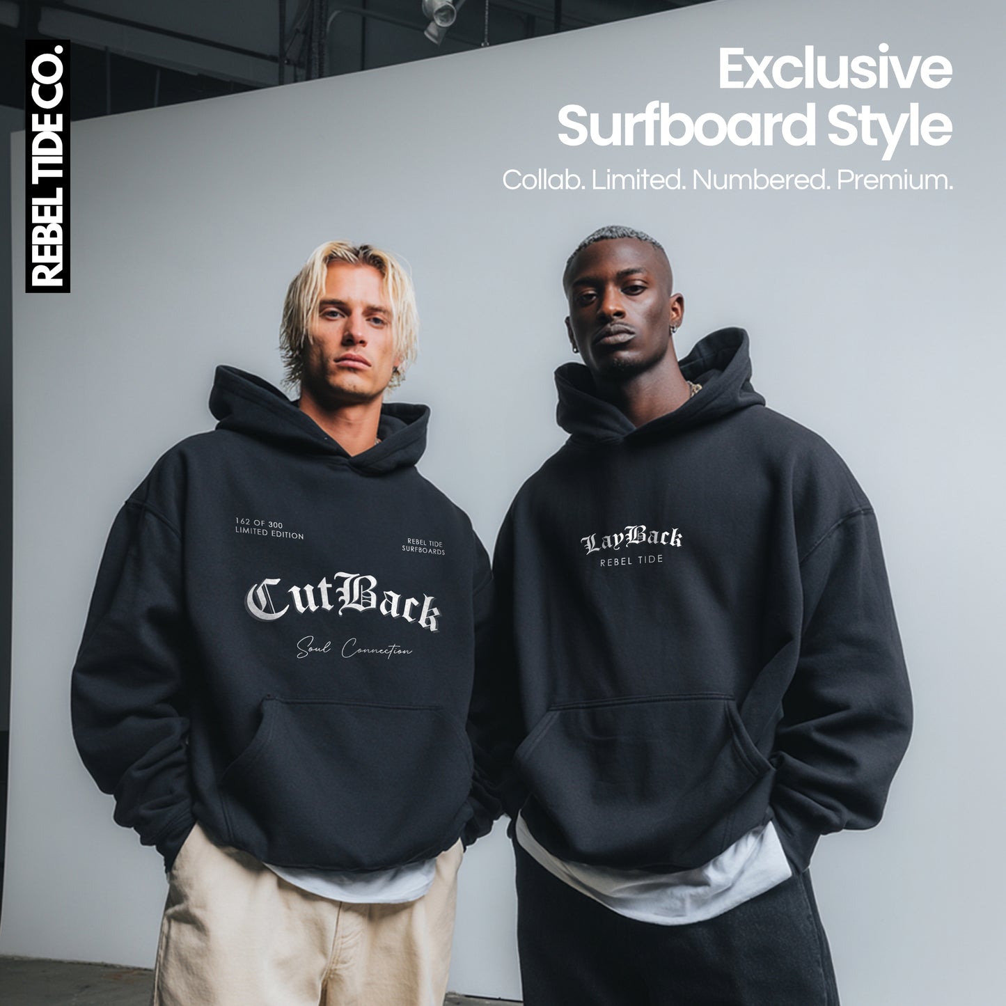 2 Hoodies Premium - Collab COLT RIVERS [50%OFF]