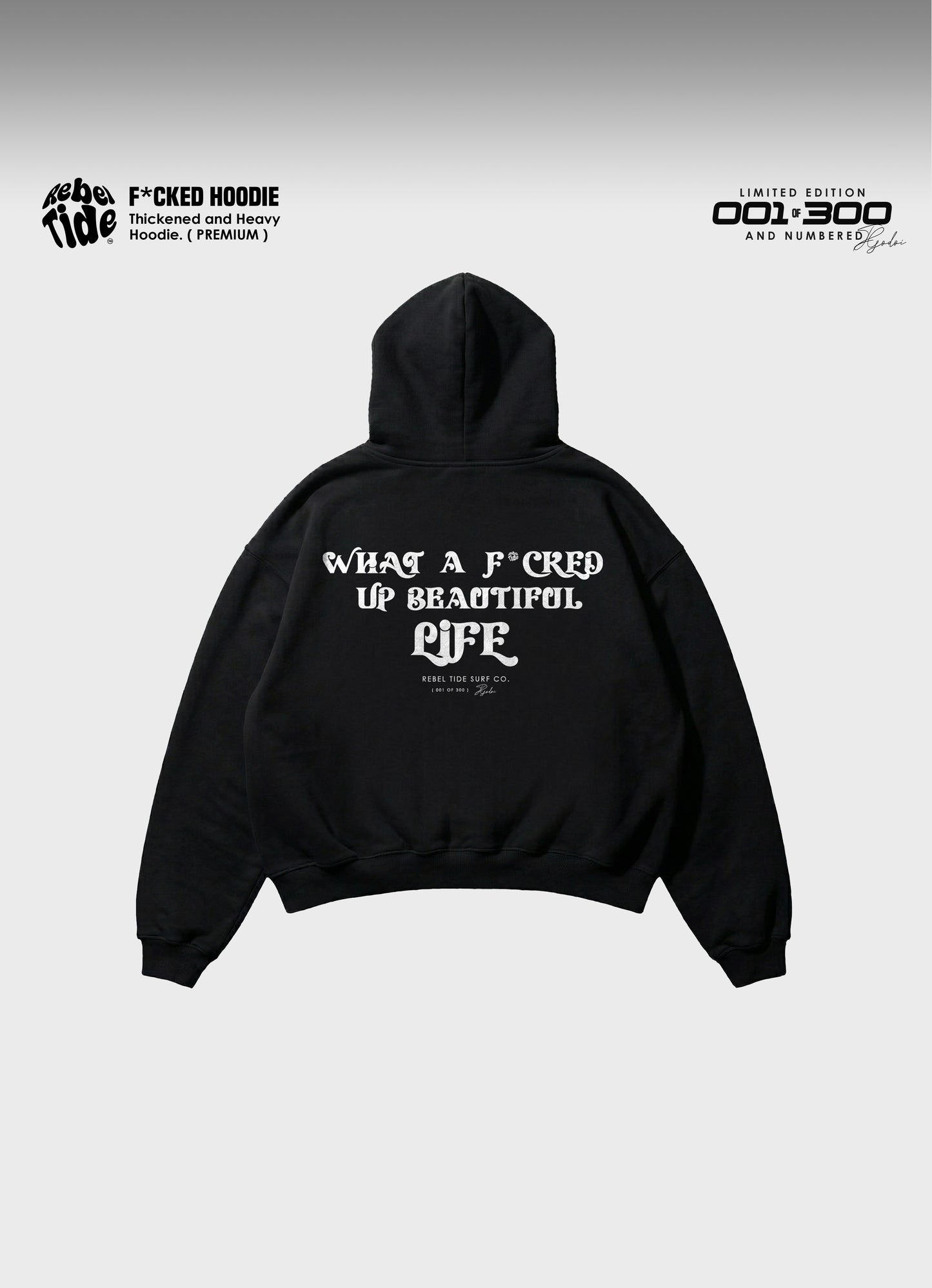 F*CKED Hoodie Premium