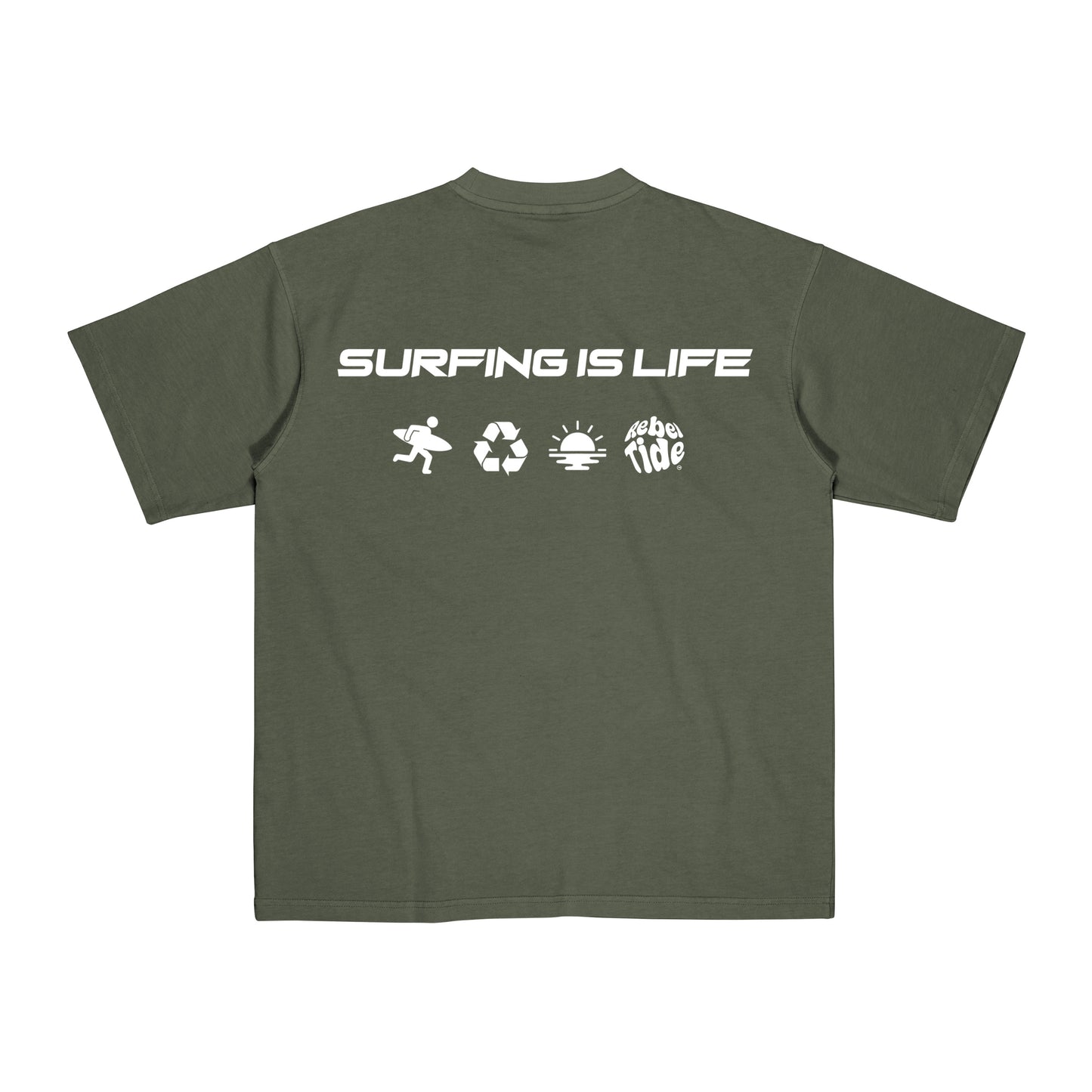 IS LIFE Oversized Tee
