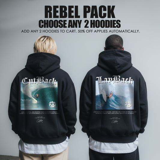 REBEL PACK - CHOOSE ANY 2 HOODIES