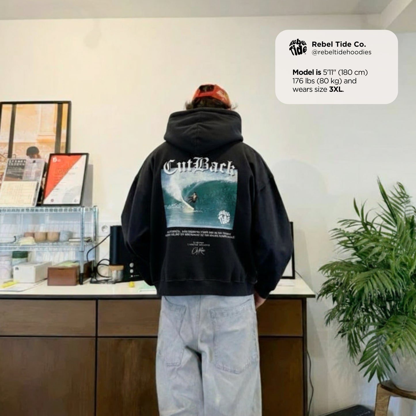 Hoodie Cutback Premium - Collab COLT RIVERS [30%OFF]