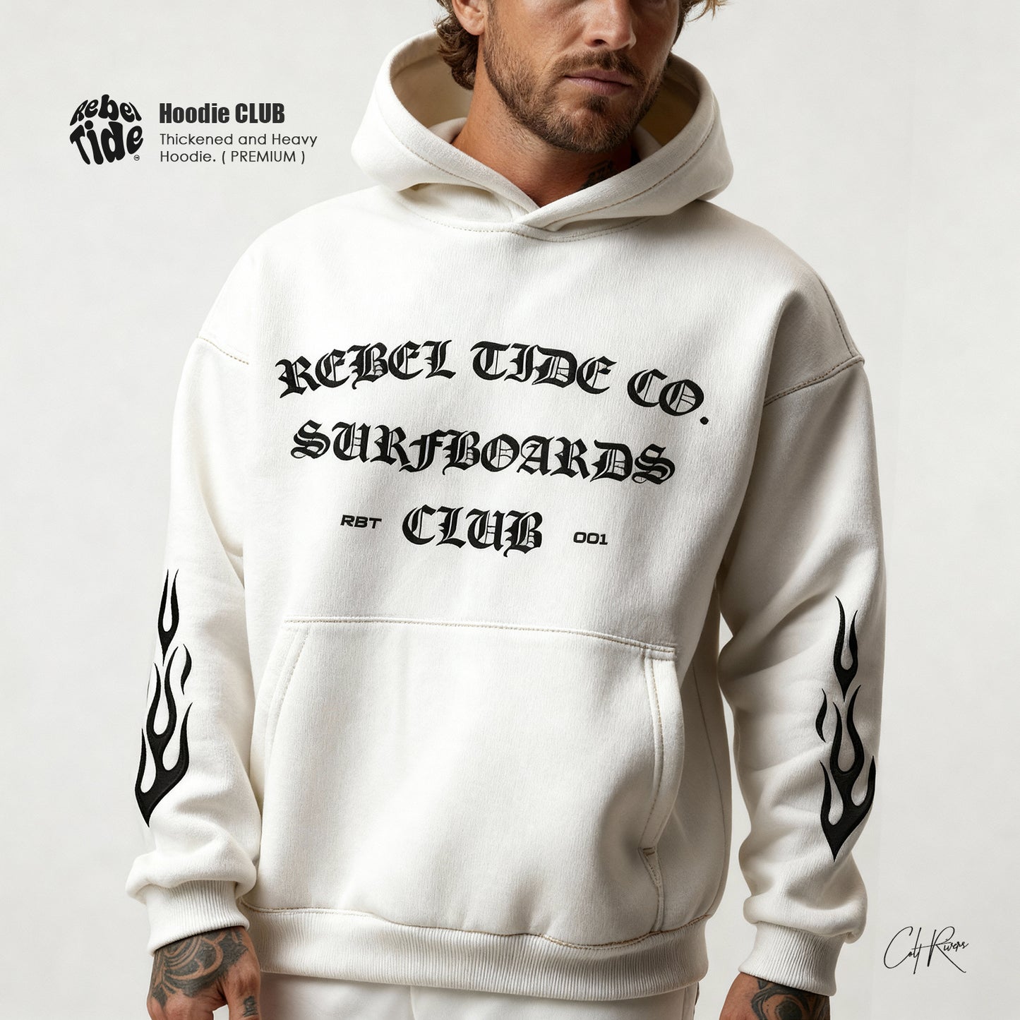 Hoodie CLUB Premium | White [40%OFF]