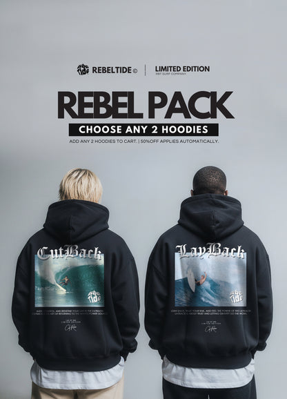 REBEL PACK - CHOOSE ANY 2 HOODIES