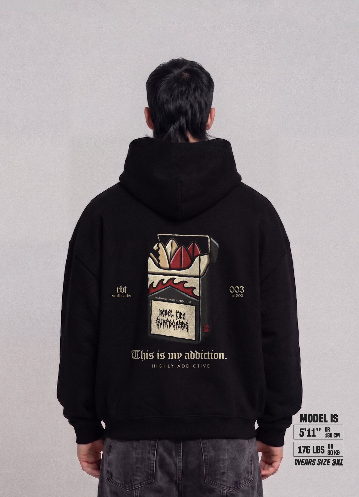 HOOKED Hoodie Premium
