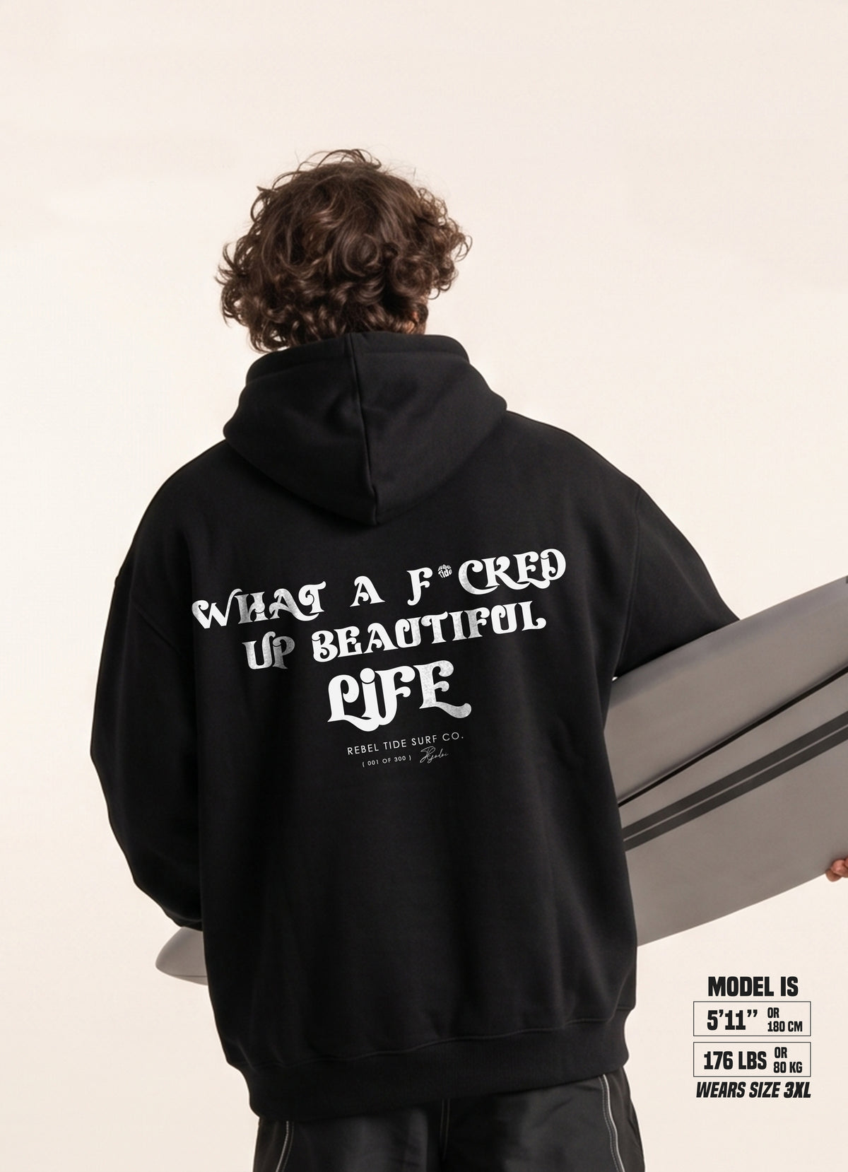 Sweat à capuche premium F*CKED
