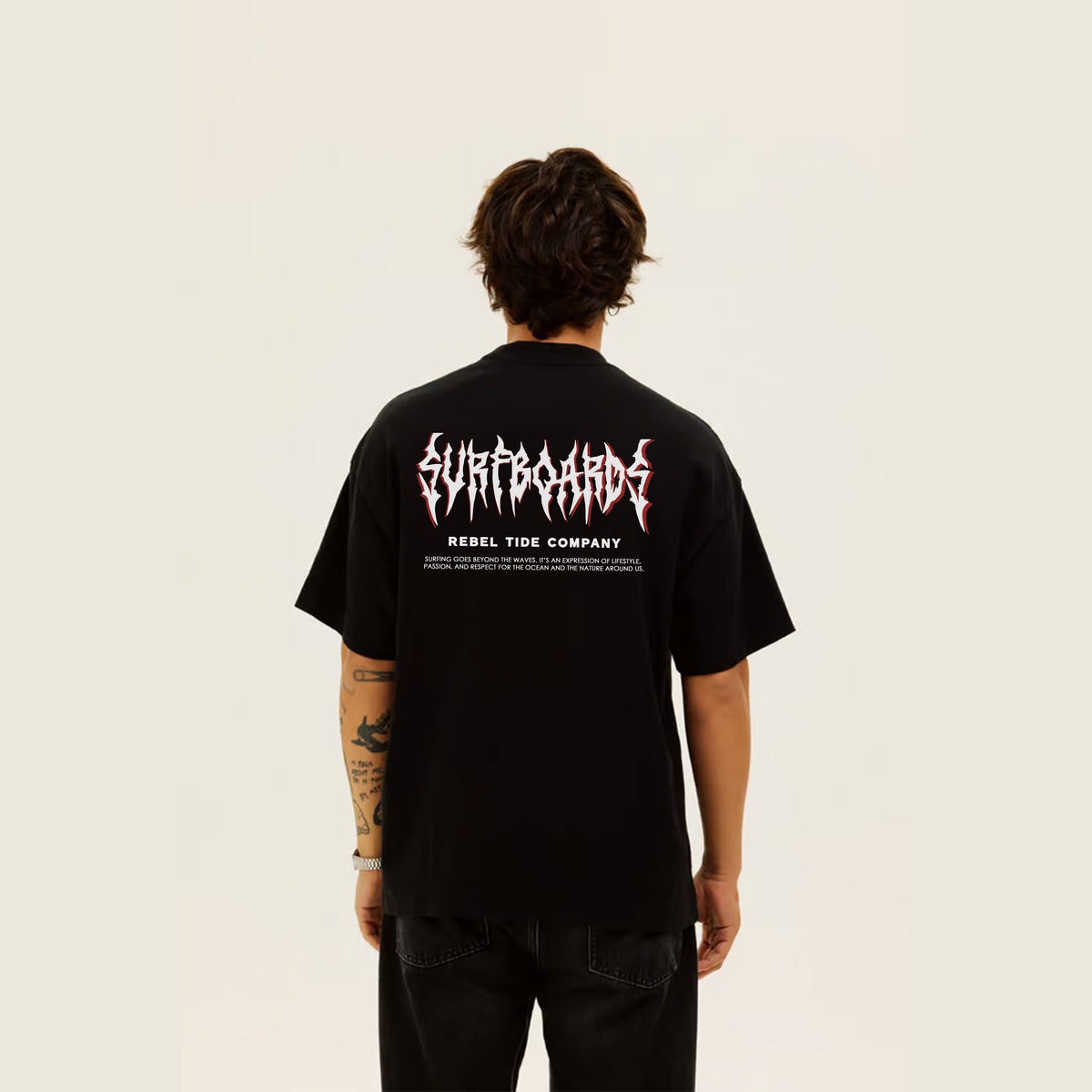 T-shirt oversize SURFBOARDS