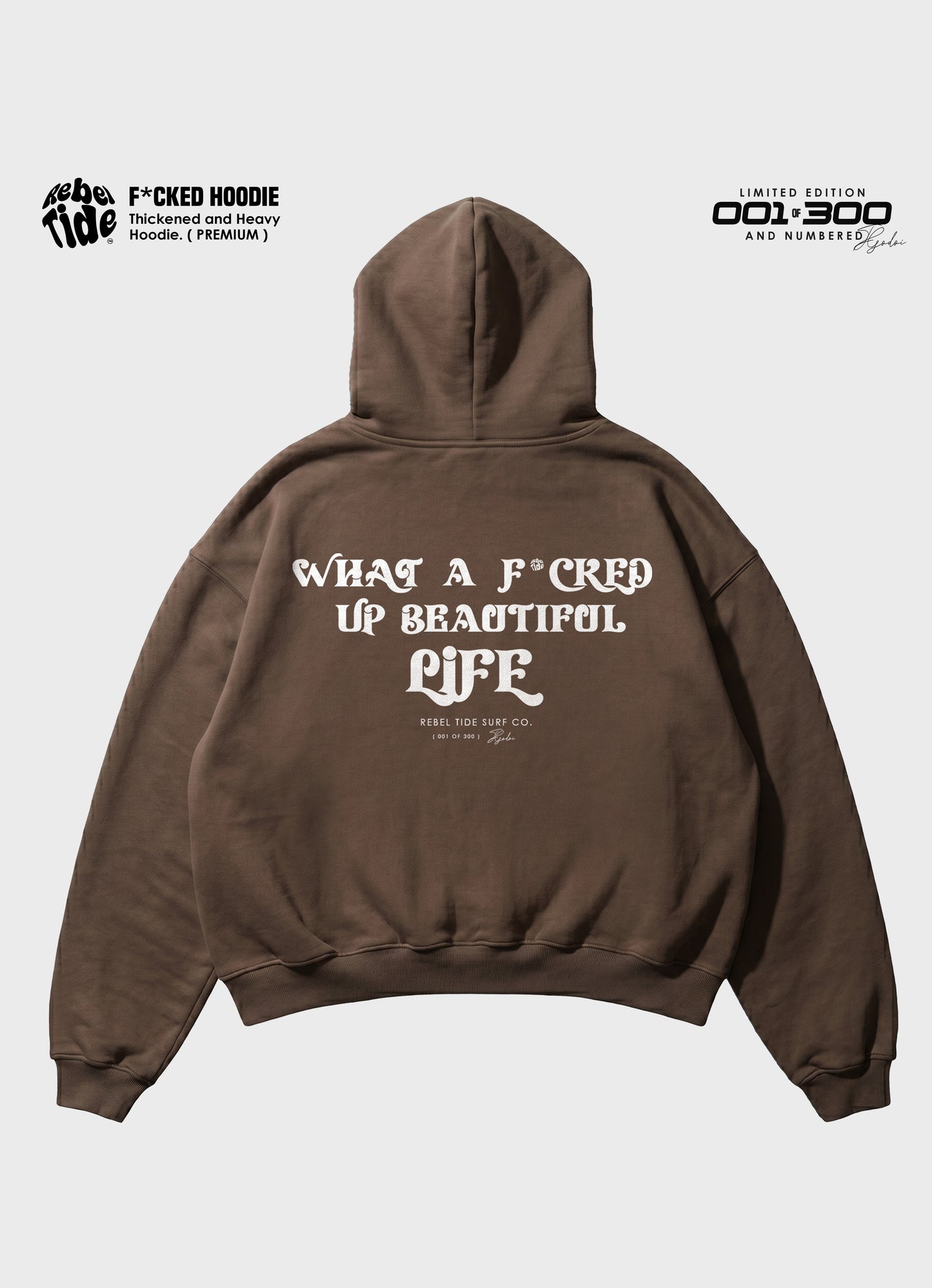 F*CKED Hoodie Premium