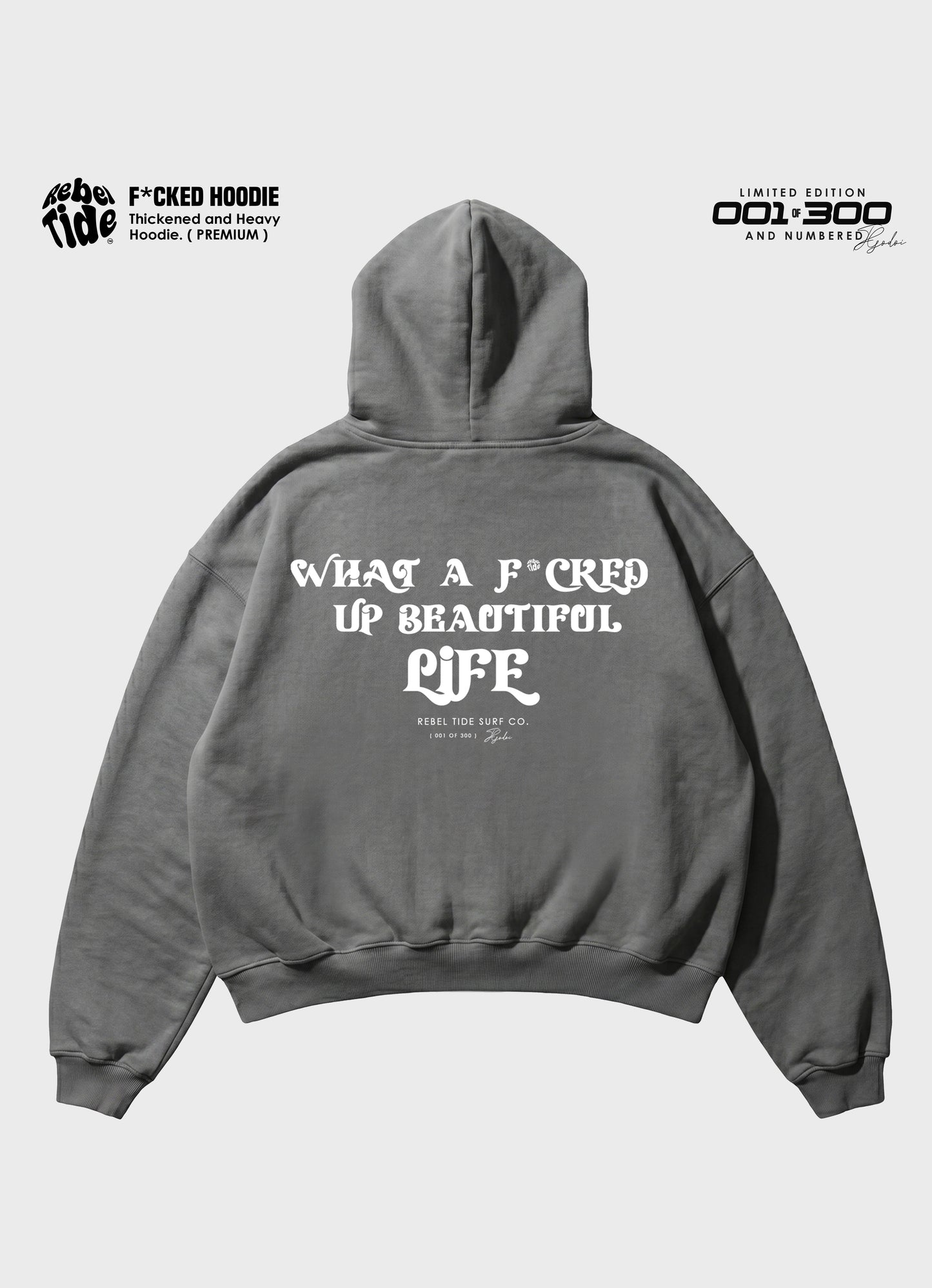 F*CKED Hoodie Premium