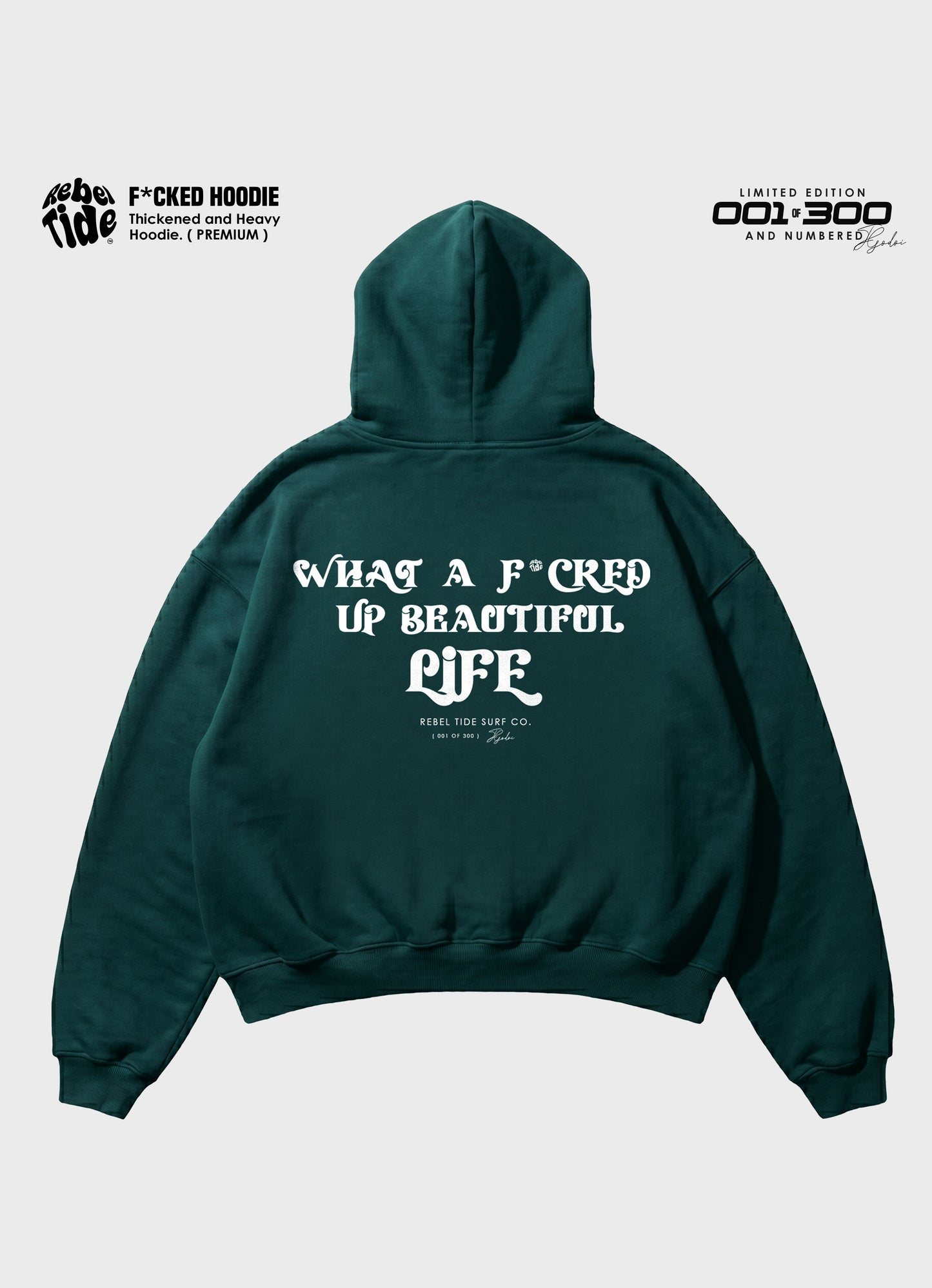 F*CKED Hoodie Premium