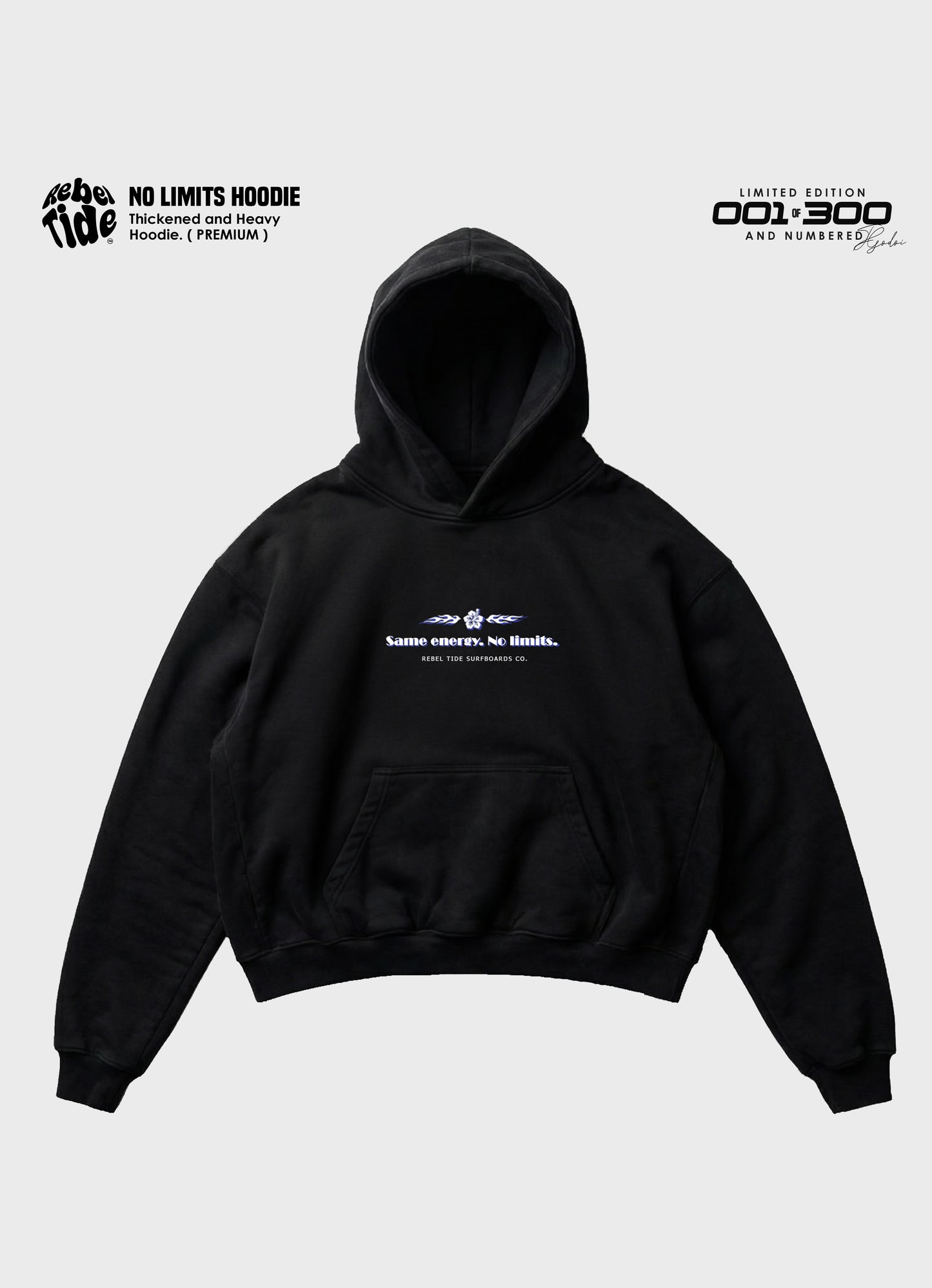 NO LIMITS Hoodie Premium