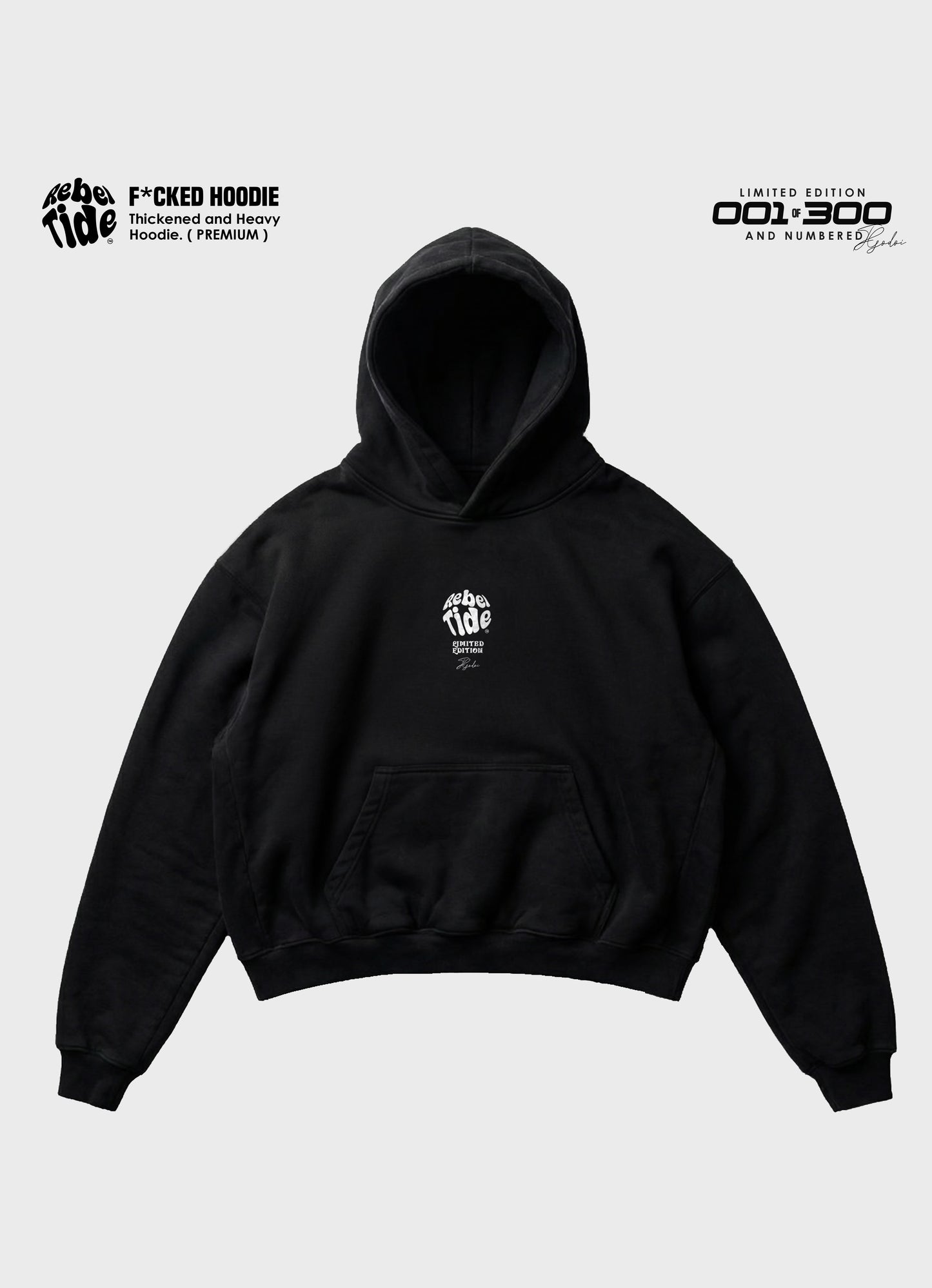 F*CKED Hoodie Premium