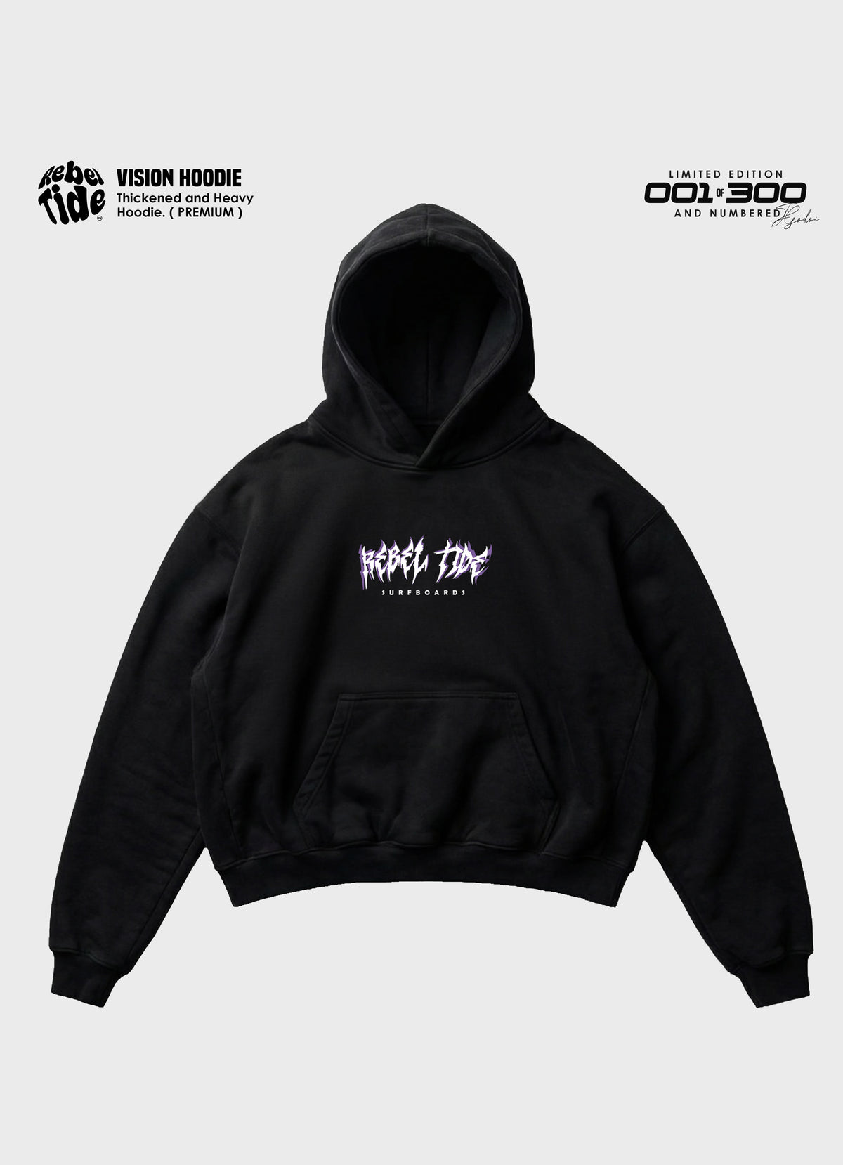 VISION Premium-Kapuzenpullover
