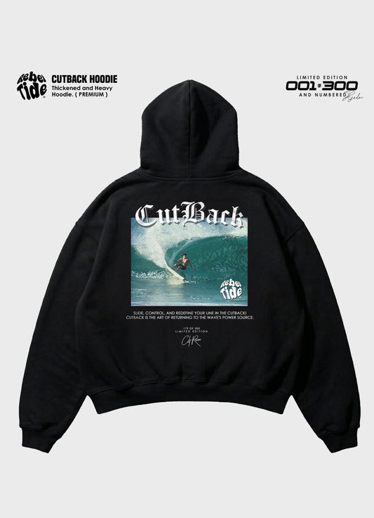 CUTBACK Hoodie Premium - Collab COLT RIVERS