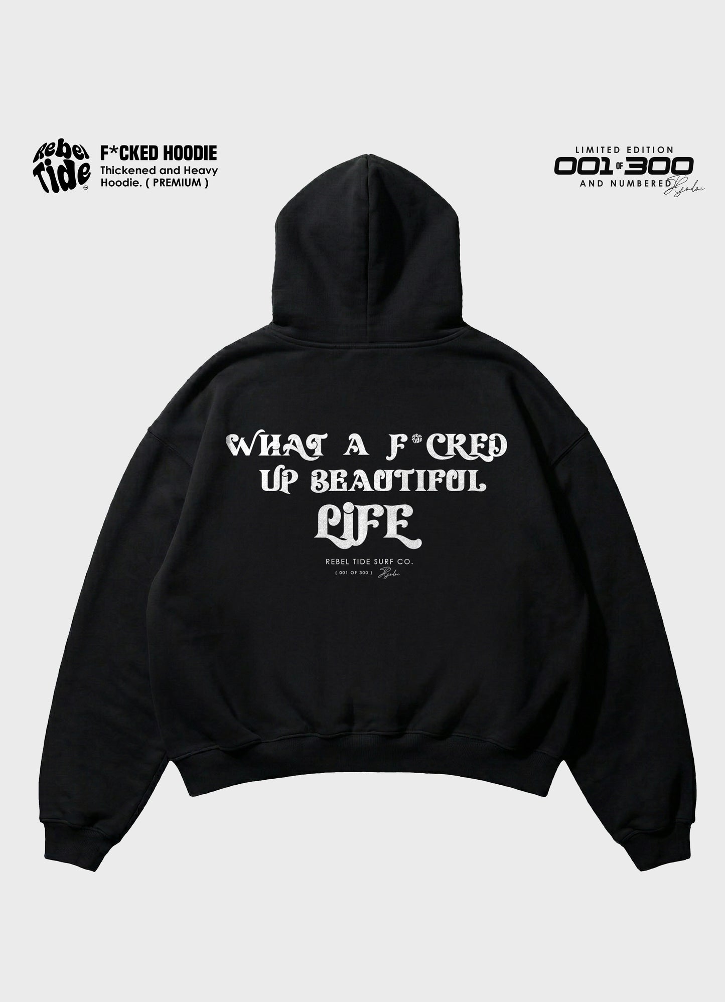 F*CKED Hoodie Premium