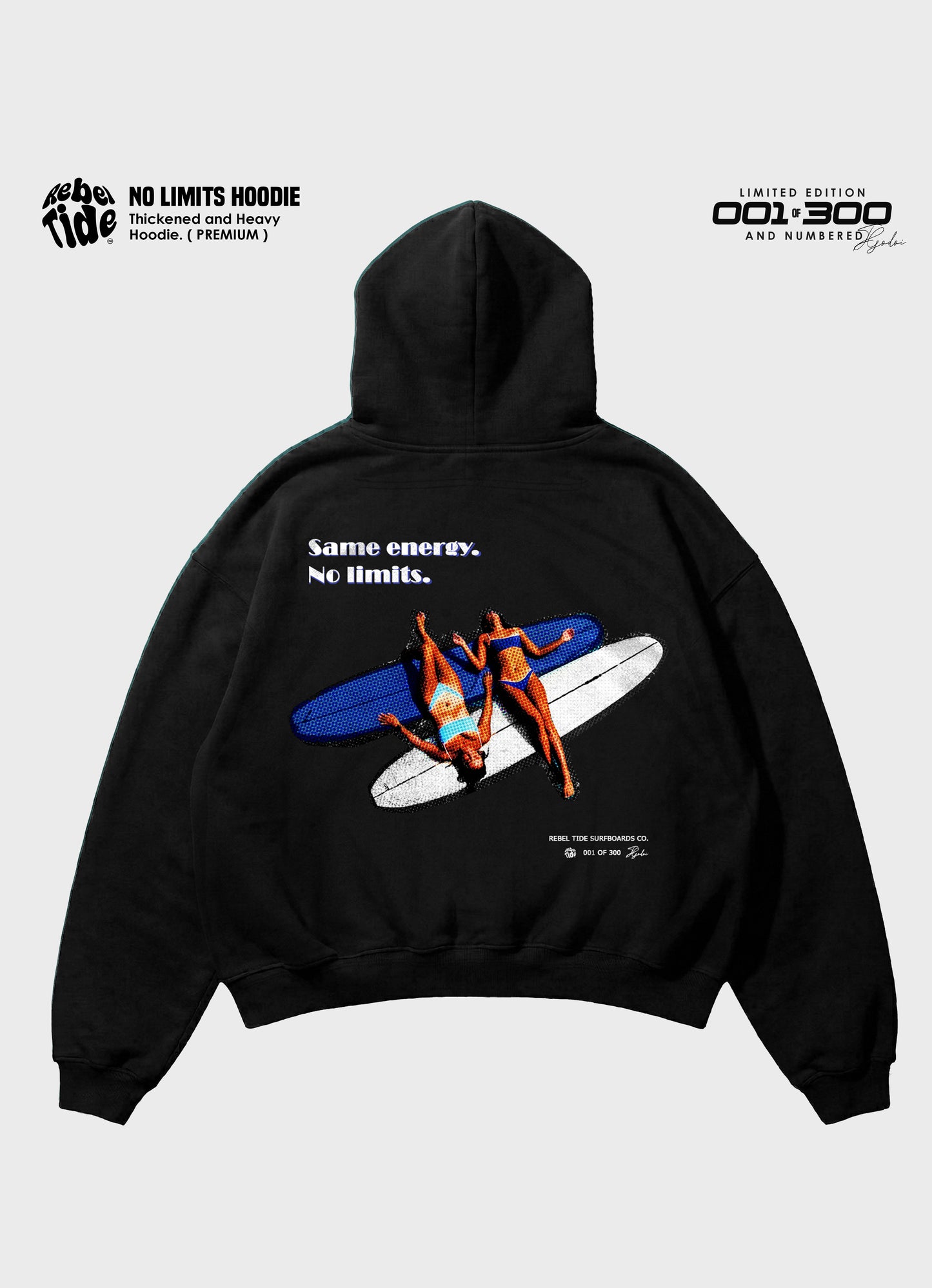 NO LIMITS Hoodie Premium