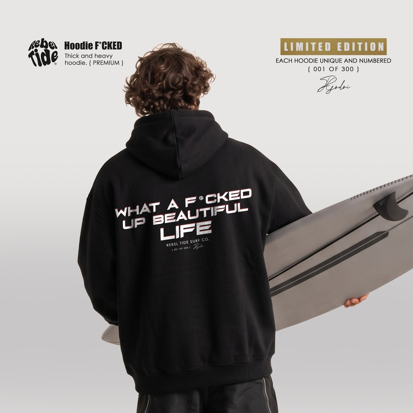 F*CKED Hoodie Premium