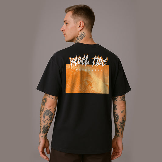 Oversized T-Shirt - SPRAY Black | 25% OFF