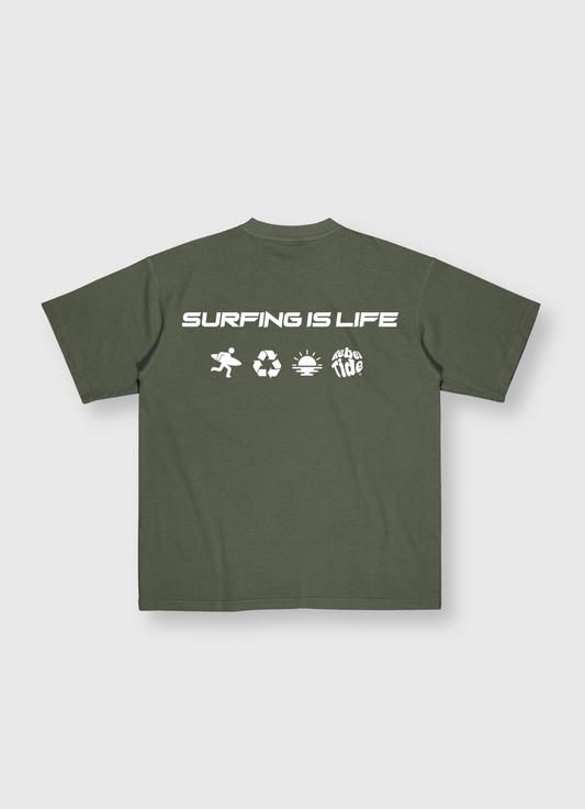 T-shirt oversize IS LIFE