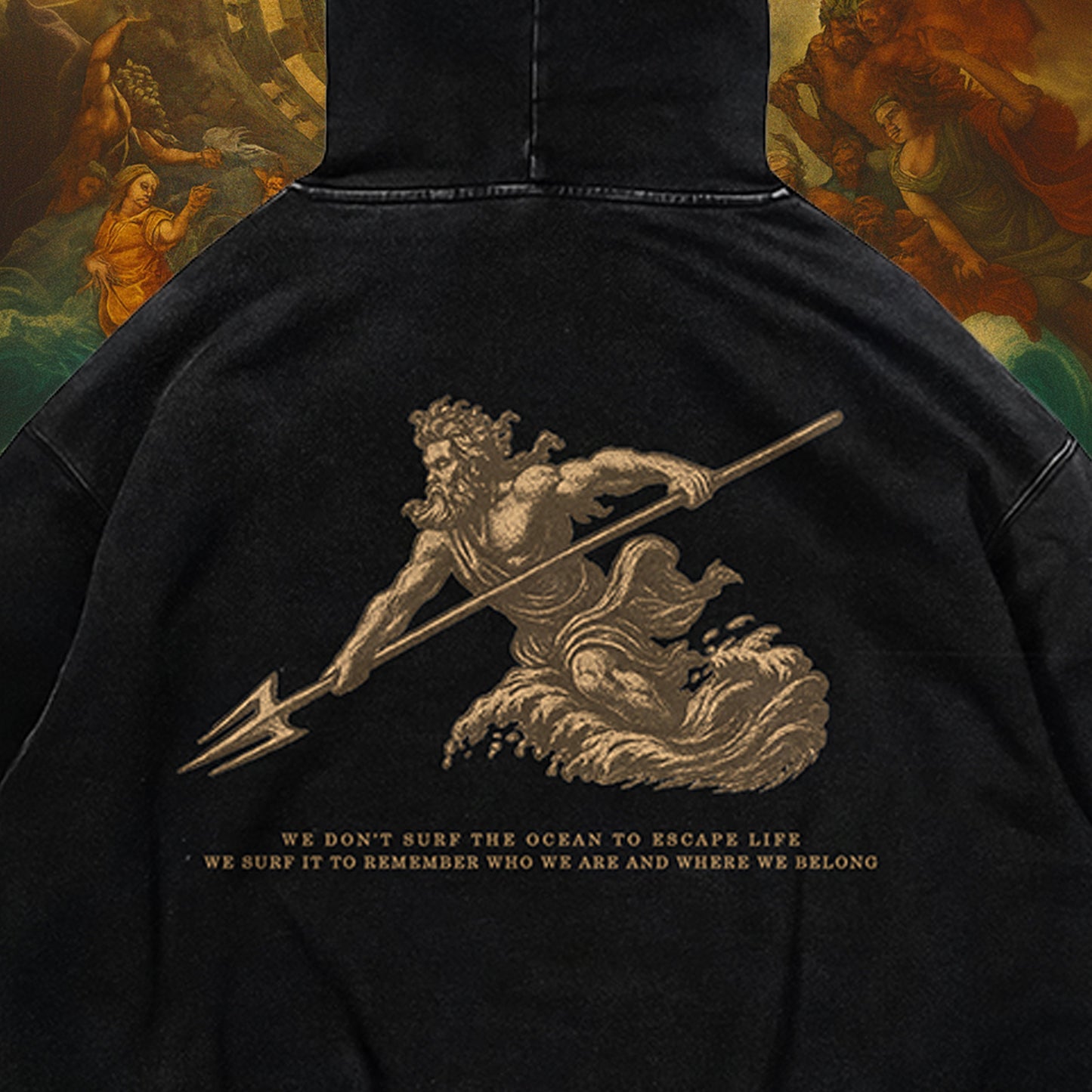 Hoodie NEPTUNE GOLD Premium