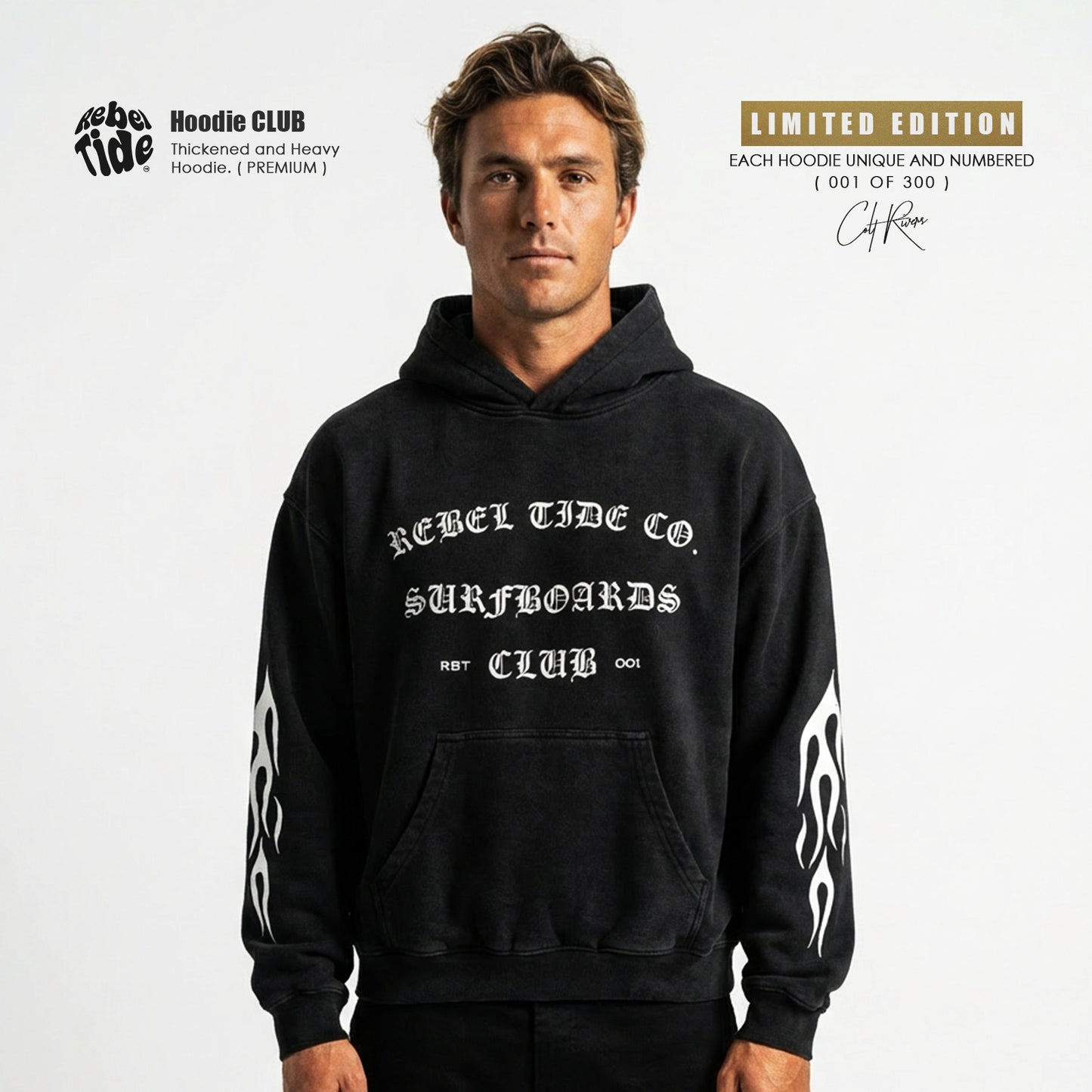 Hoodie CLUB Premium | Black [40%OFF]