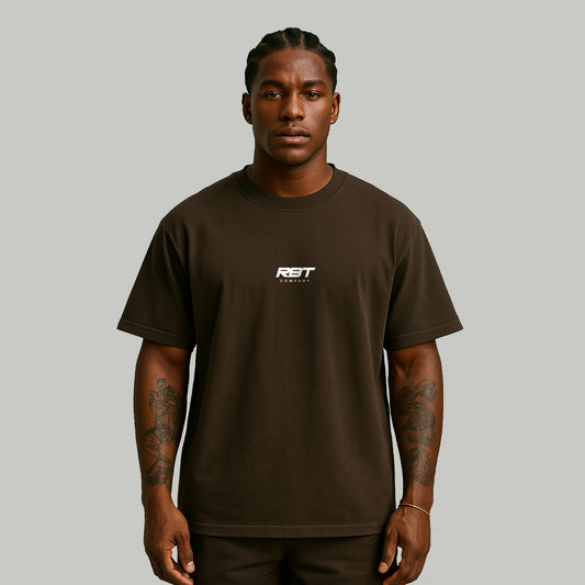 Oversized T-Shirt - IS LIFE Brown | 25% OFF