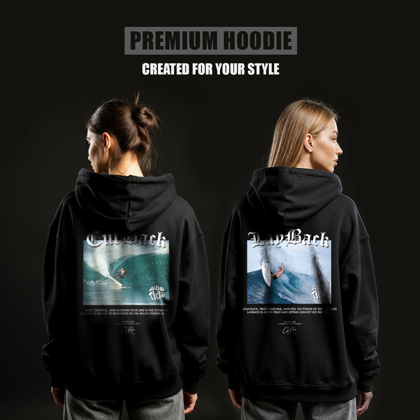 2 Hoodies Premium - Collab COLT RIVERS [40%OFF]