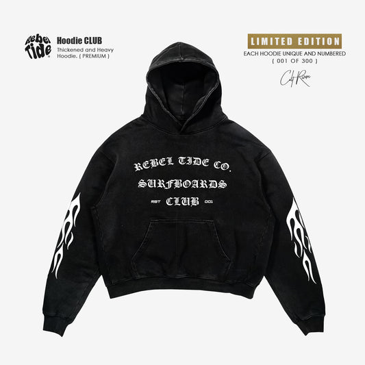 Hoodie CLUB Premium | Black [40%OFF]