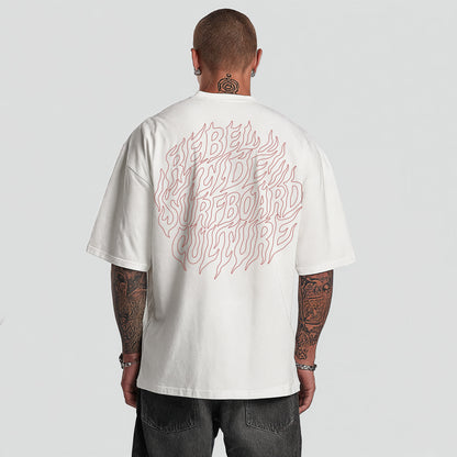 Oversized DUSK RF - White | 25% OFF
