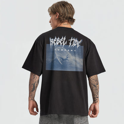 Hoodie Premium LayBack + T-Shirt FRAME Black [ 35%OFF ]
