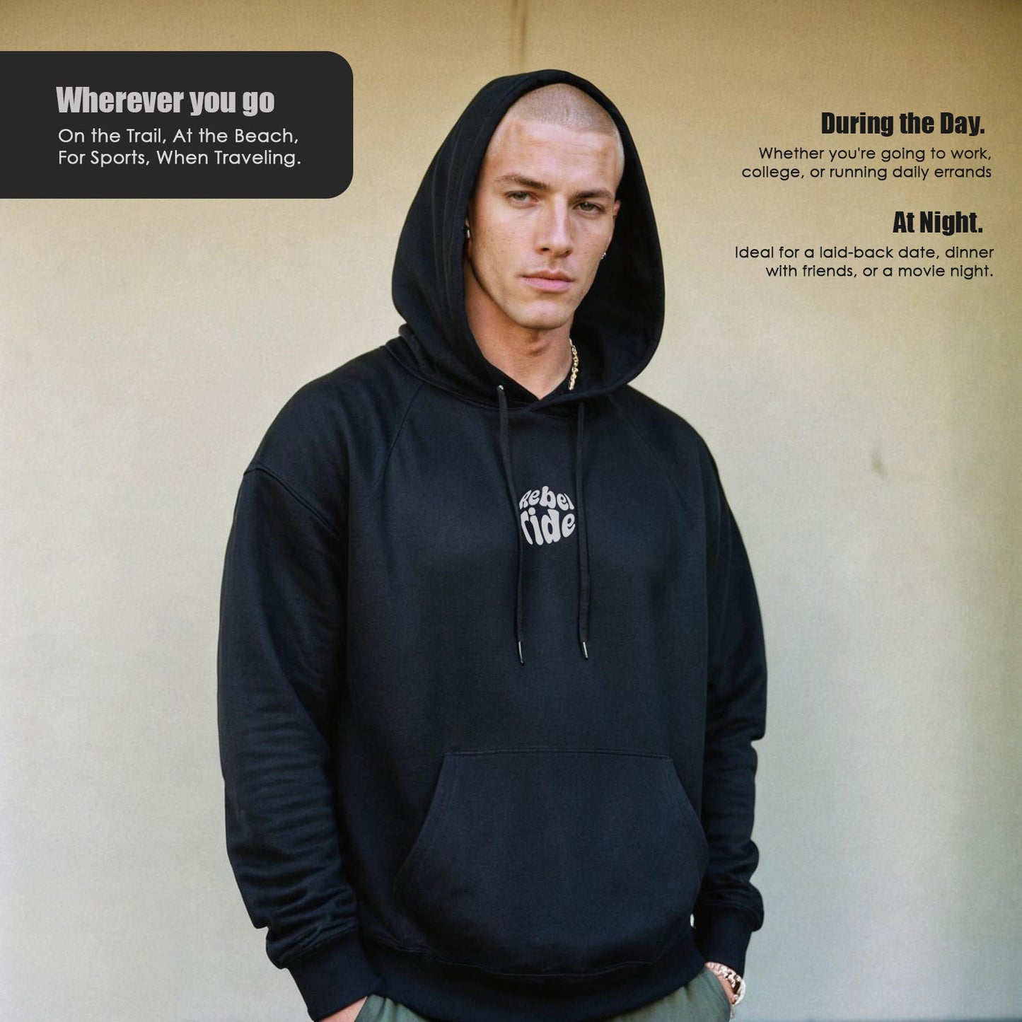 Hoodie Premium - Rebel Tigers