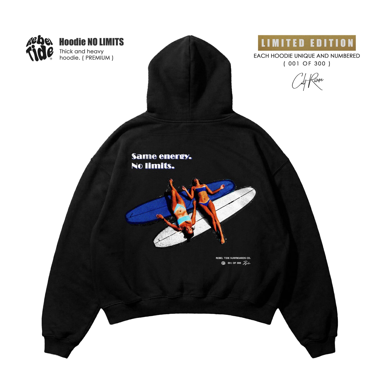 NO LIMITS Hoodie Premium