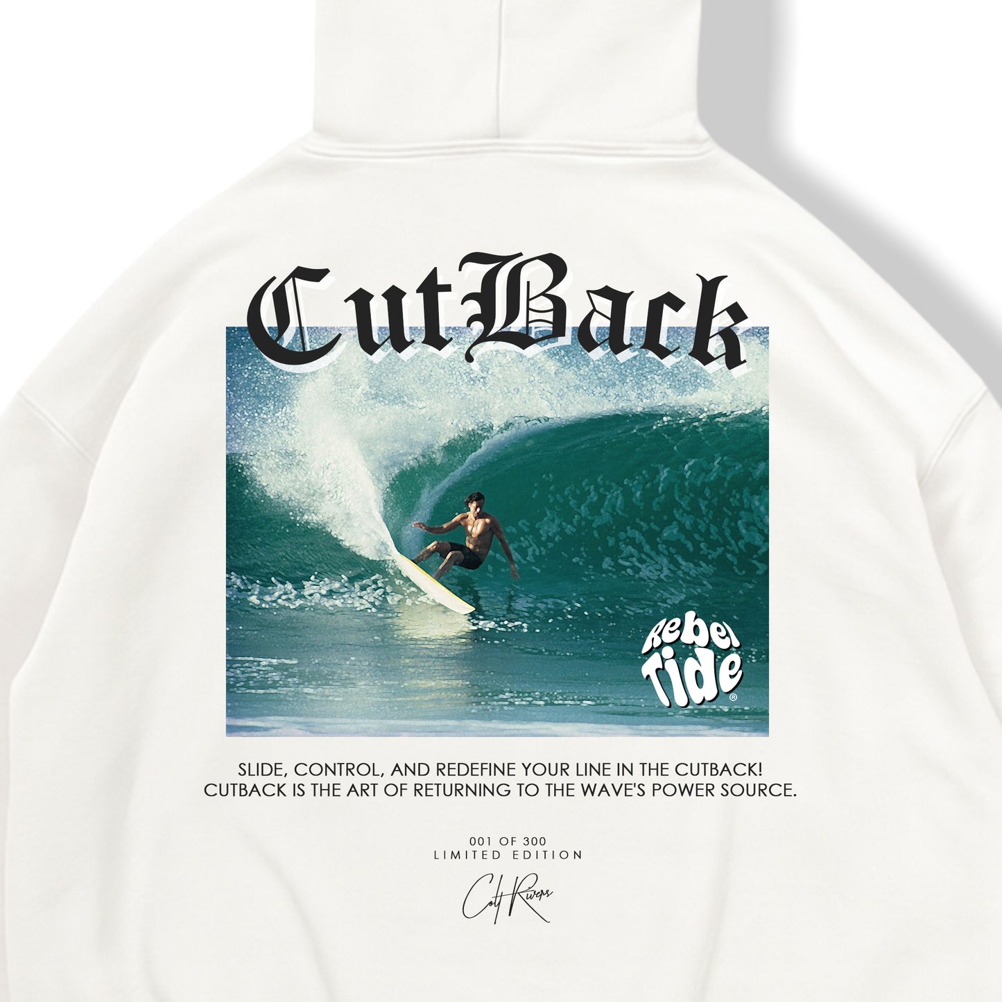 Hoodie Cutback Premium - Collab COLT RIVERS [30%OFF]